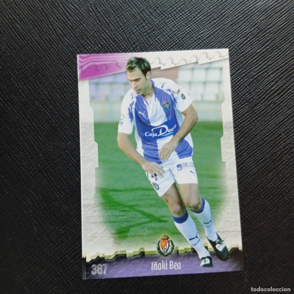 Cromos de f&uacute;tbol: 387 I&Ntilde;AKI BEA VALLADOLID MUNDICROMO QUIZ GAME 2008 2009 FUTBOL 08 09 - A211 PG52