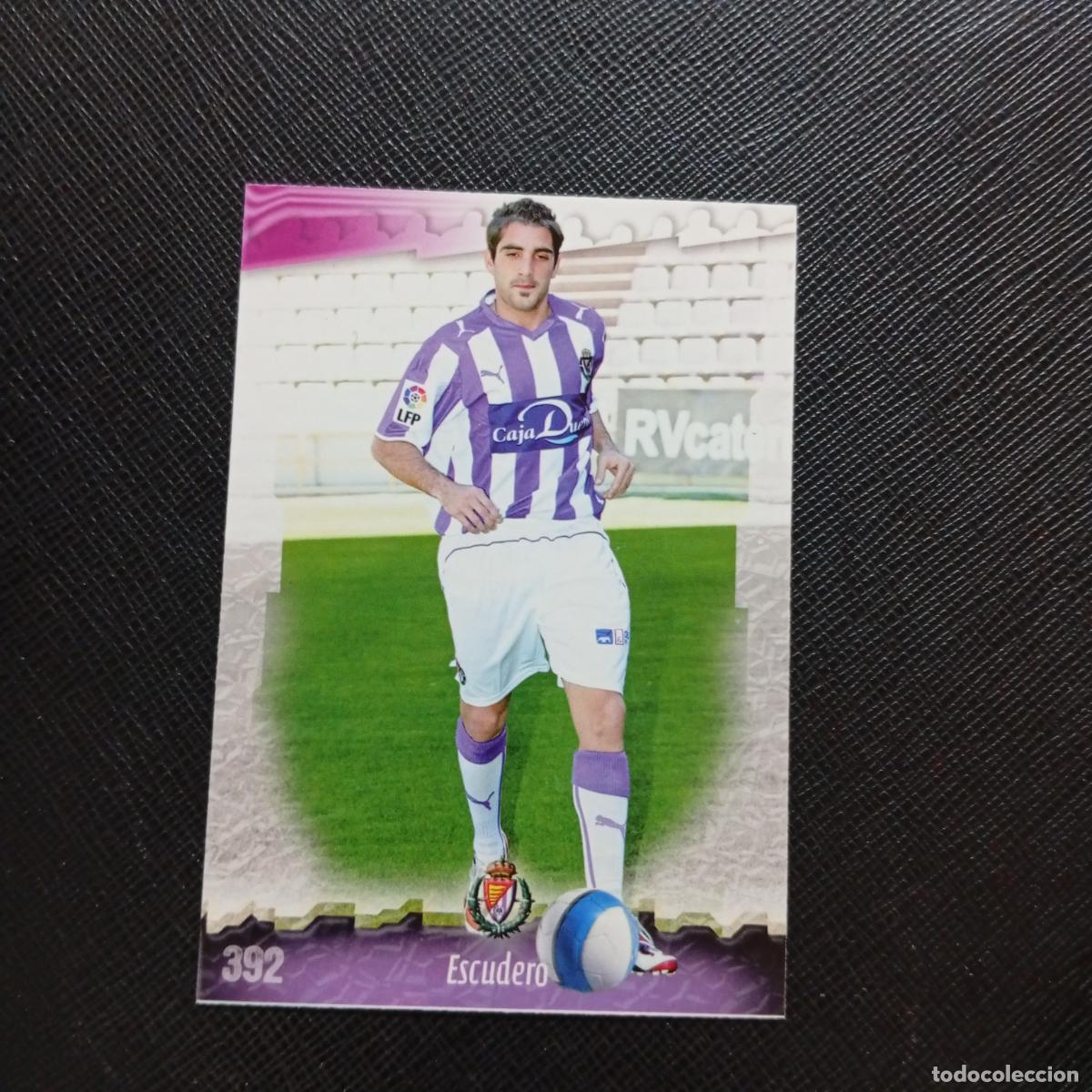 Cromos de f&uacute;tbol: 392 ESCUDERO VALLADOLID MUNDICROMO QUIZ GAME 2008 2009 FUTBOL 08 09 - A211 PG52