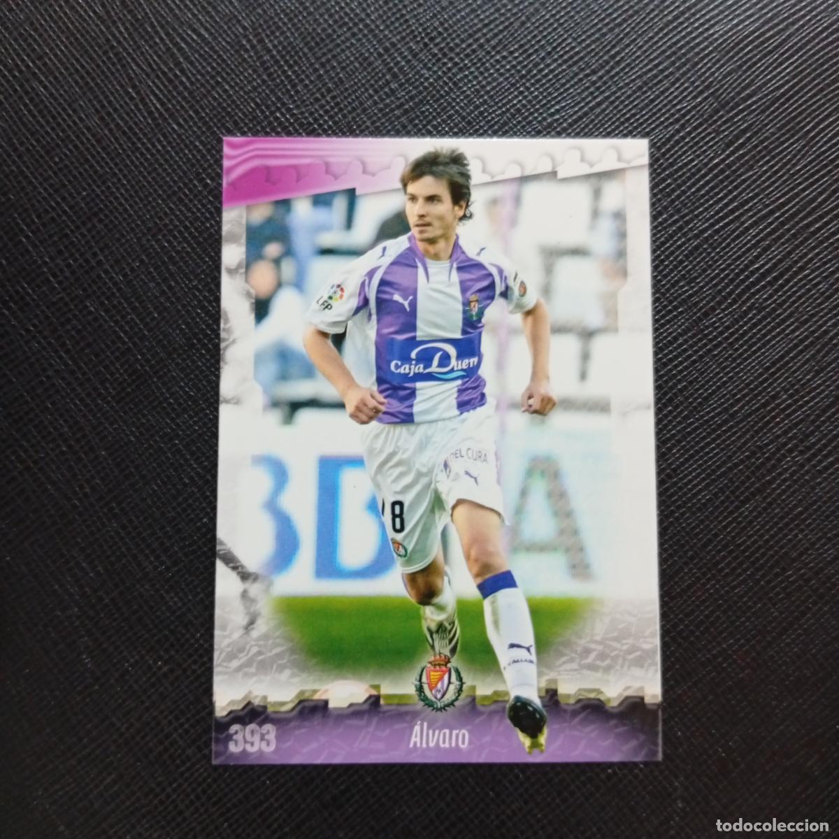 Cromos de f&uacute;tbol: 393 ALVARO VALLADOLID MUNDICROMO QUIZ GAME 2008 2009 FUTBOL 08 09 - A211 PG52