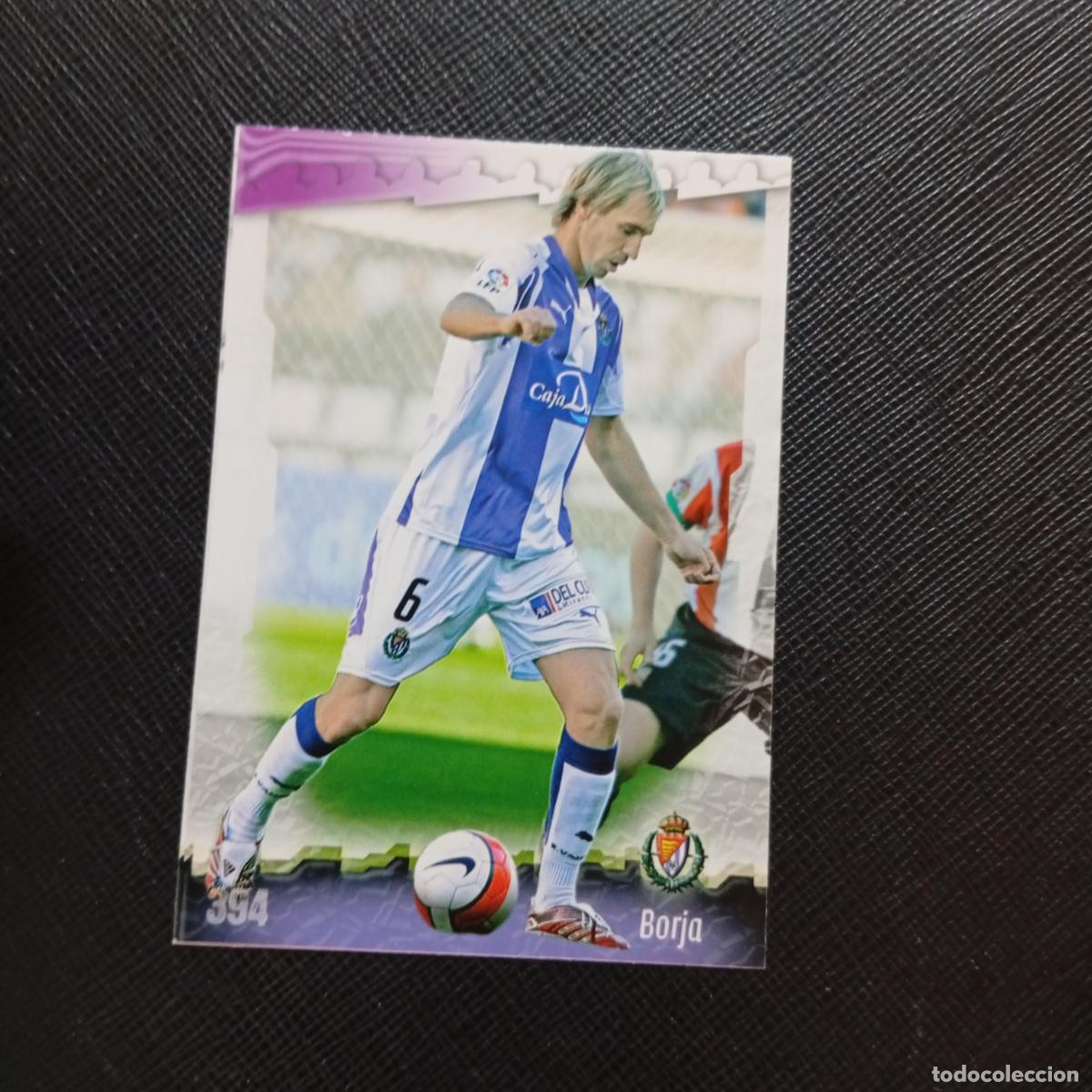 Cromos de f&uacute;tbol: 394 BORJA VALLADOLID MUNDICROMO QUIZ GAME 2008 2009 FUTBOL 08 09 - A211 PG52