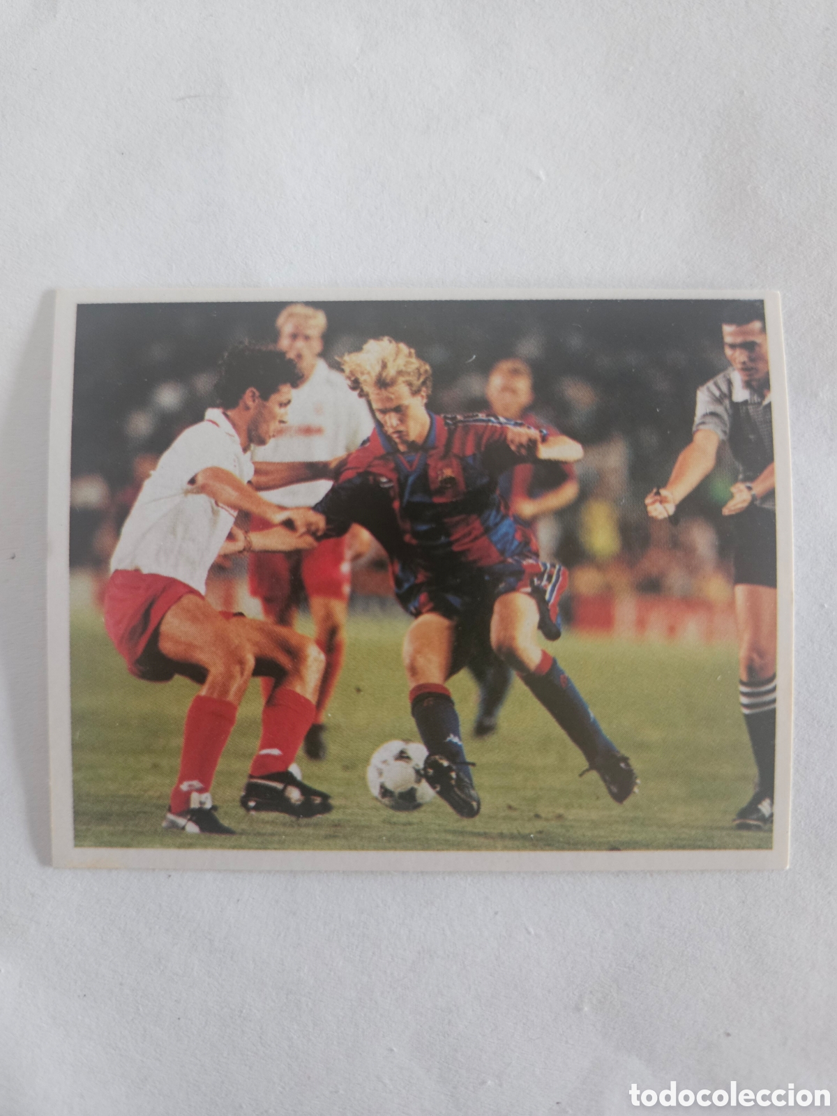 Cromos de f&uacute;tbol: JORDI CRUYFF 263 FC.BARCELONA MAGIC BOX 1899/1996 NUEVO SIN PEGAR