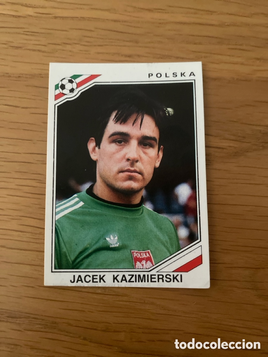 Cromos de f&uacute;tbol: Cromo panini mundial Mexico 86 n&uacute;mero 381 Kazimierski - Sticker album world cup 1986