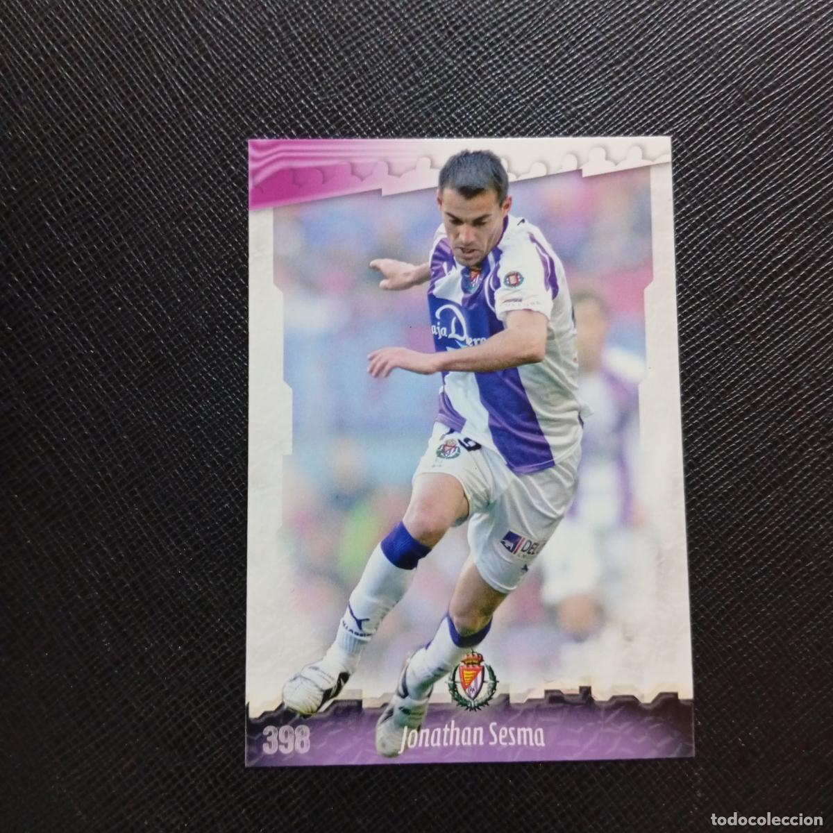 Cromos de f&uacute;tbol: 398 JONATHAN SESMA VALLADOLID MUNDICROMO QUIZ GAME 2008 2009 FUTBOL 08 09 - A211 PG53