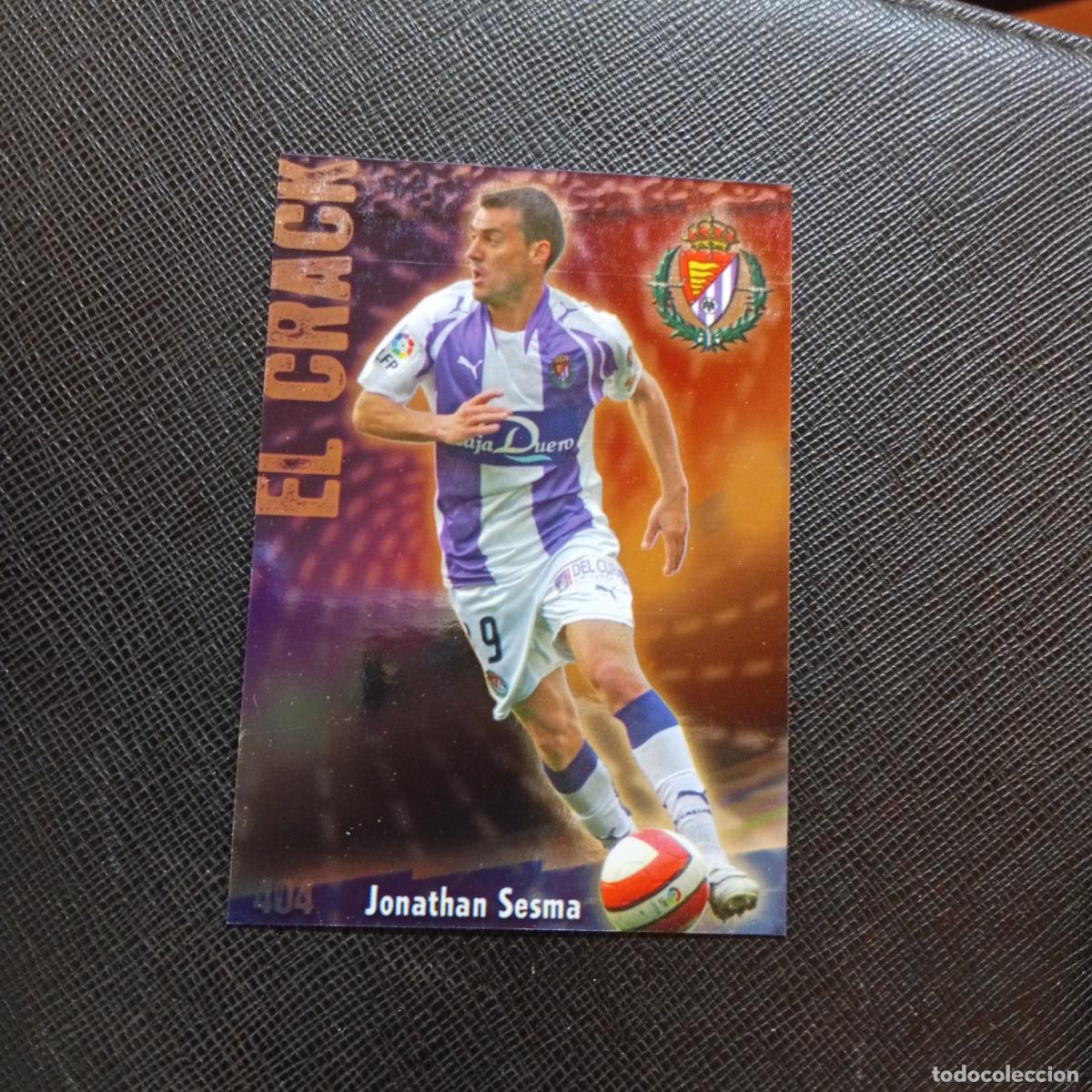 Cromos de f&uacute;tbol: 404 JONATHAN SESMA VALLADOLID MUNDICROMO QUIZ GAME 2008 2009 FUTBOL 08 09 - A211 PG53 CUADRADAS