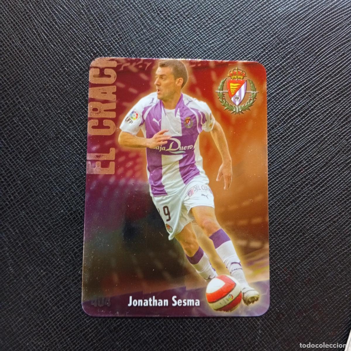 Cromos de f&uacute;tbol: 404 JONATHAN SESMA VALLADOLID MUNDICROMO QUIZ GAME 2008 2009 FUTBOL 08 09 - A211 PG53 REDONDAS