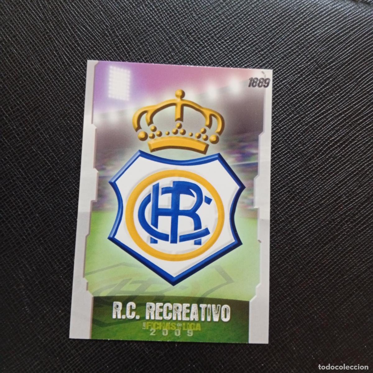 Cromos de f&uacute;tbol: 407 ESCUDO RECREATIVO MUNDICROMO QUIZ GAME 2008 2009 FUTBOL 08 09 - A211 PG53 MATE