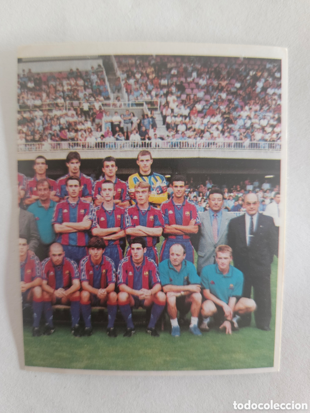Cromos de f&uacute;tbol: PLANTILLA # 276 FC.BARCELONA MAGIC BOX 1899/1996 NUEVO SIN PEGAR