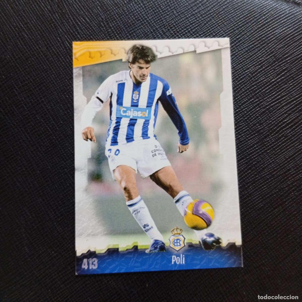 Cromos de f&uacute;tbol: 413 POLI RECREATIVO MUNDICROMO QUIZ GAME 2008 2009 FUTBOL 08 09 - A211 PG55