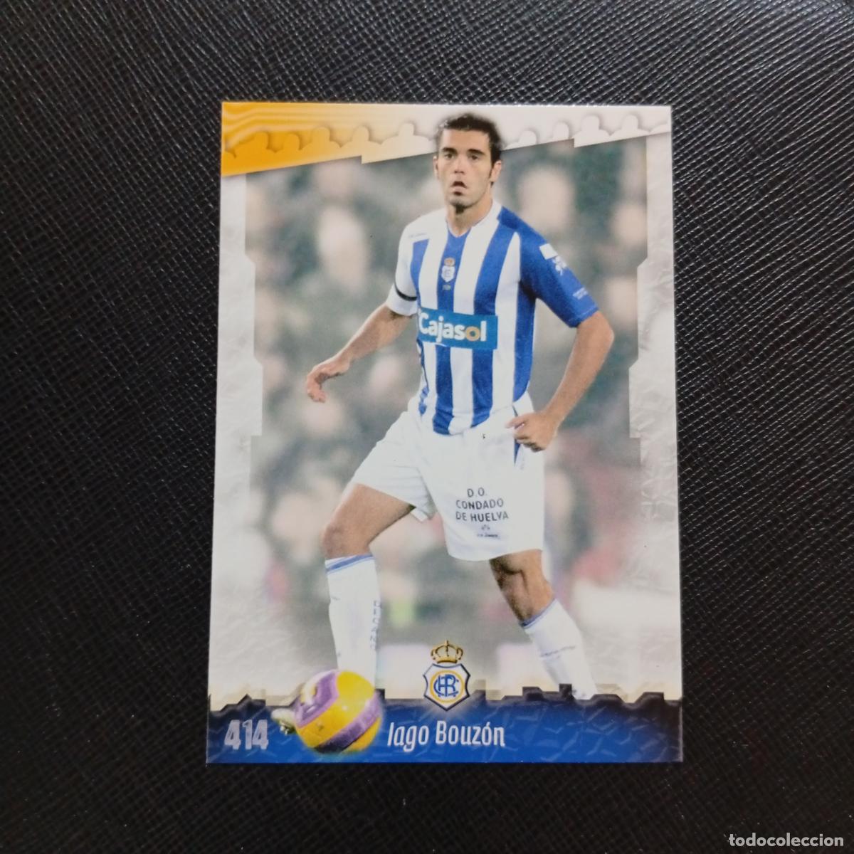 Cromos de f&uacute;tbol: 414 IAGO BOUZON RECREATIVO MUNDICROMO QUIZ GAME 2008 2009 FUTBOL 08 09 - A211 PG55