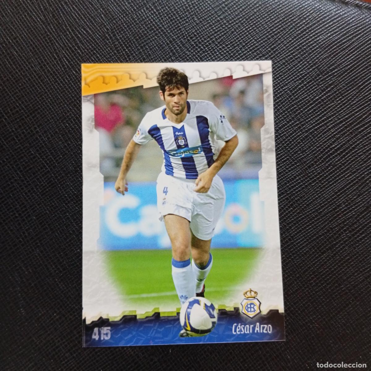 Cromos de f&uacute;tbol: 415 CESAR ARZO RECREATIVO MUNDICROMO QUIZ GAME 2008 2009 FUTBOL 08 09 - A211 PG55