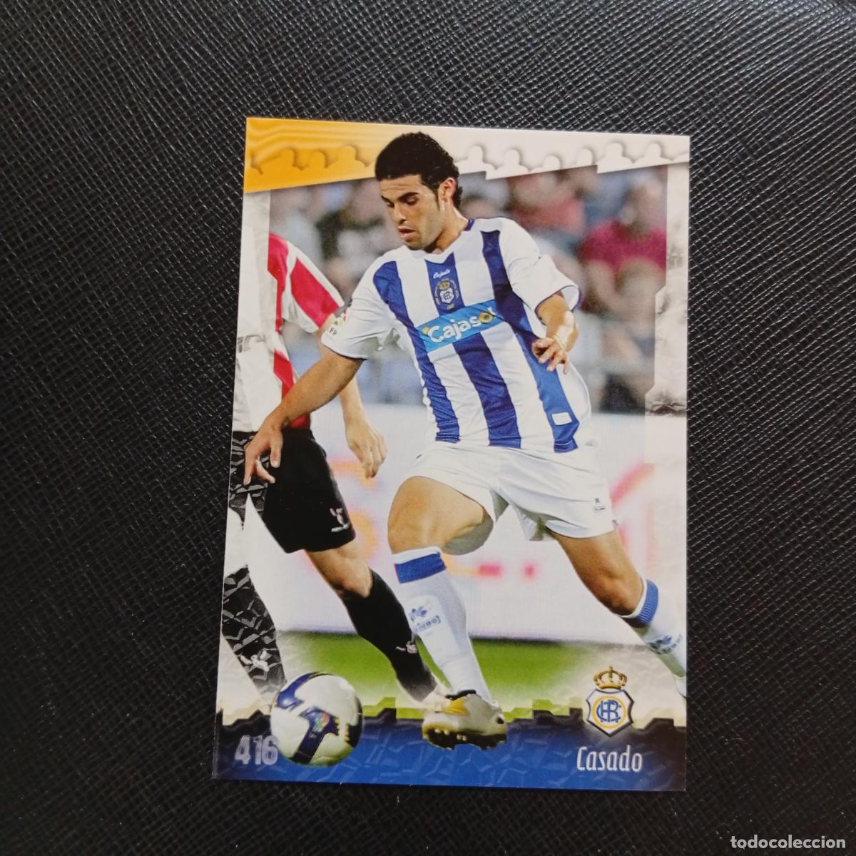Cromos de f&uacute;tbol: 416 CASADO RECREATIVO MUNDICROMO QUIZ GAME 2008 2009 FUTBOL 08 09 - A211 PG55