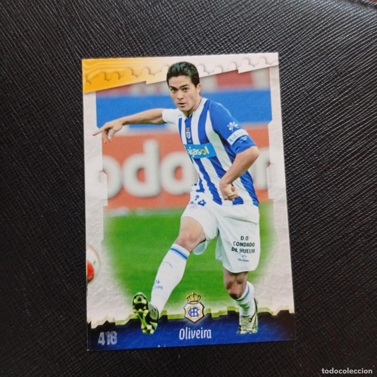 Cromos de f&uacute;tbol: 418 OLIVEIRA RECREATIVO MUNDICROMO QUIZ GAME 2008 2009 FUTBOL 08 09 - A211 PG56