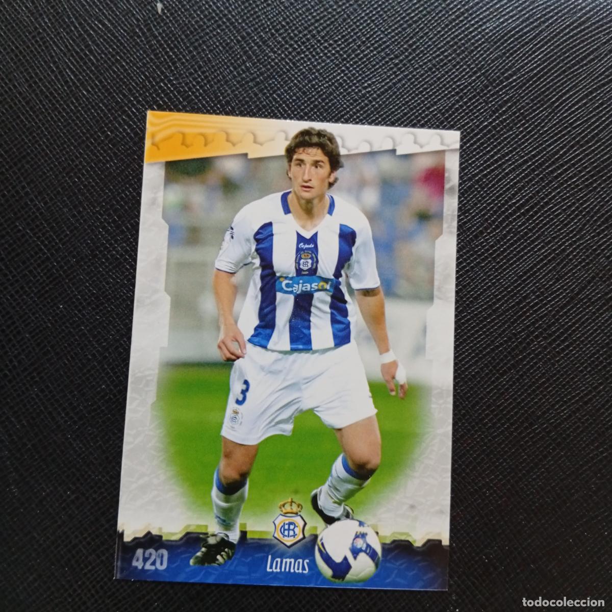 Cromos de f&uacute;tbol: 420 LAMAS RECREATIVO MUNDICROMO QUIZ GAME 2008 2009 FUTBOL 08 09 - A211 PG56