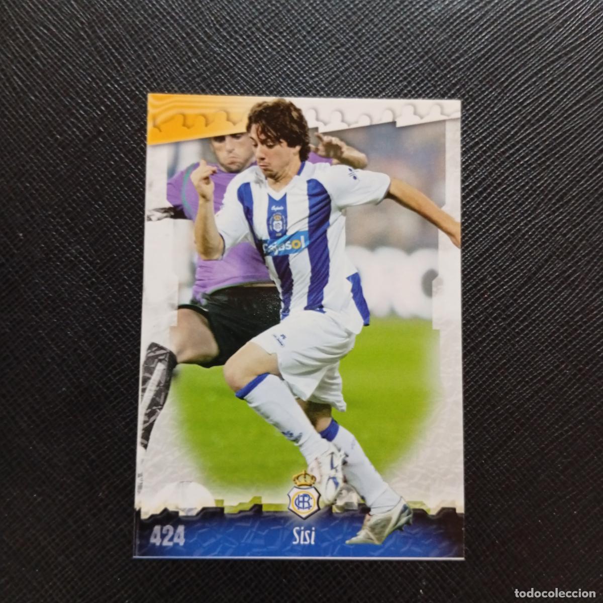 Cromos de f&uacute;tbol: 424 SISI RECREATIVO MUNDICROMO QUIZ GAME 2008 2009 FUTBOL 08 09 - A211 PG56