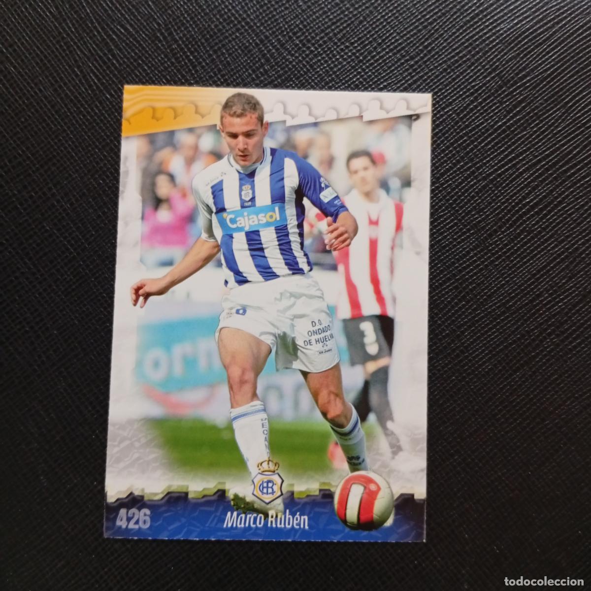 Cromos de f&uacute;tbol: 426 MARCO RUBEN RECREATIVO MUNDICROMO QUIZ GAME 2008 2009 FUTBOL 08 09 - A211 PG57