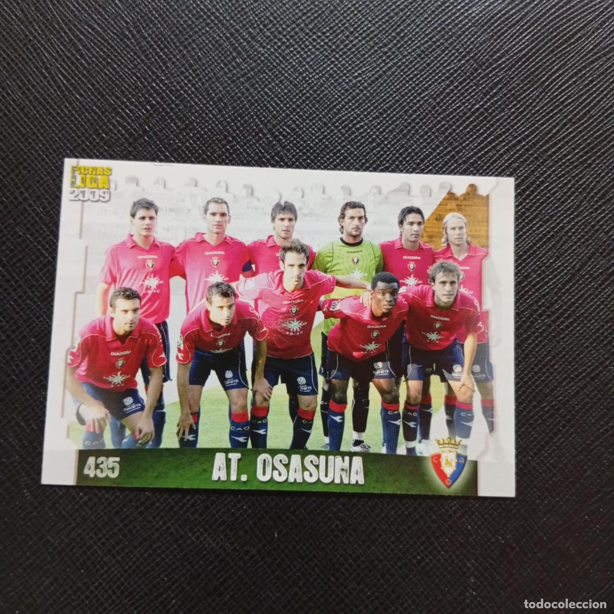 Cromos de f&uacute;tbol: 435 ALINEACION OSASUNA MUNDICROMO QUIZ GAME 2008 2009 FUTBOL 08 09 - A211 PG58