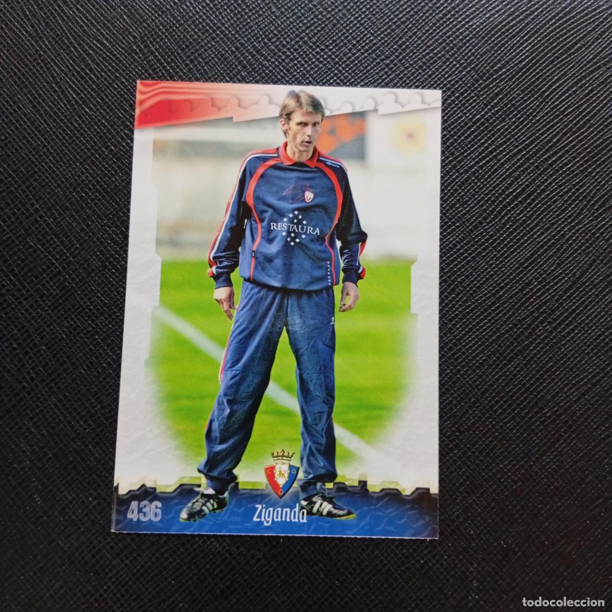 Cromos de f&uacute;tbol: 436 ZIGANDA OSASUNA MUNDICROMO QUIZ GAME 2008 2009 FUTBOL 08 09 - A211 PG58