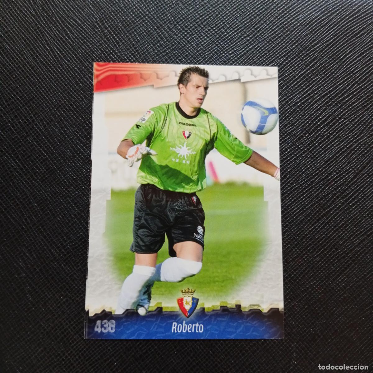 Cromos de f&uacute;tbol: 438 ROBERTO OSASUNA MUNDICROMO QUIZ GAME 2008 2009 FUTBOL 08 09 - A211 PG58