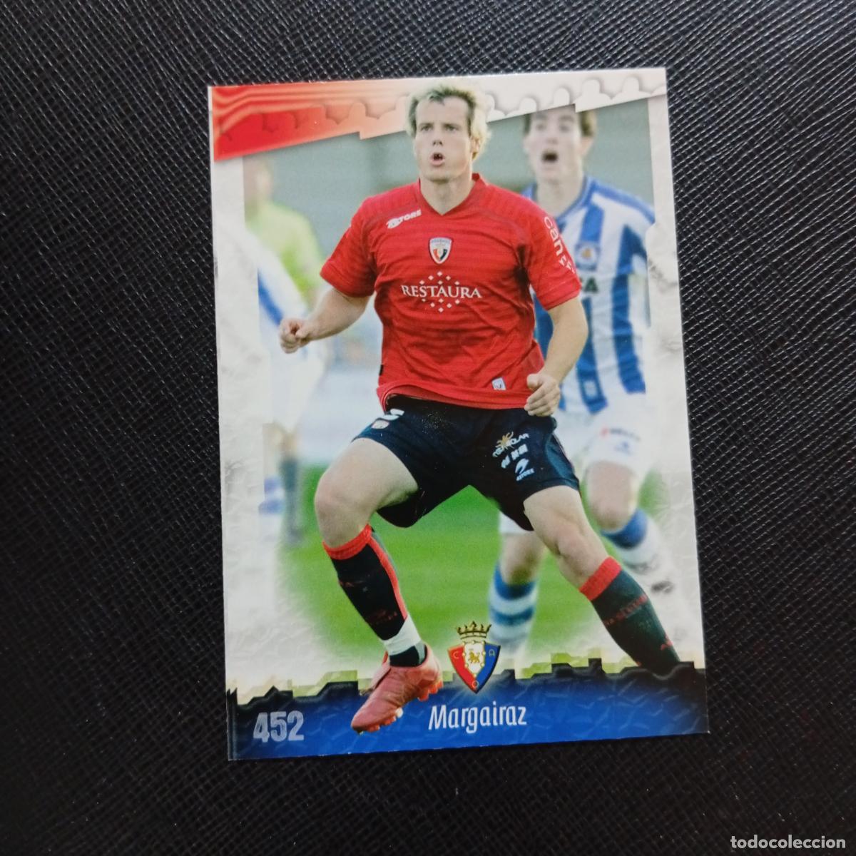 Cromos de f&uacute;tbol: 452 MARGAIRAZ OSASUNA MUNDICROMO QUIZ GAME 2008 2009 FUTBOL 08 09 - A211 PG60