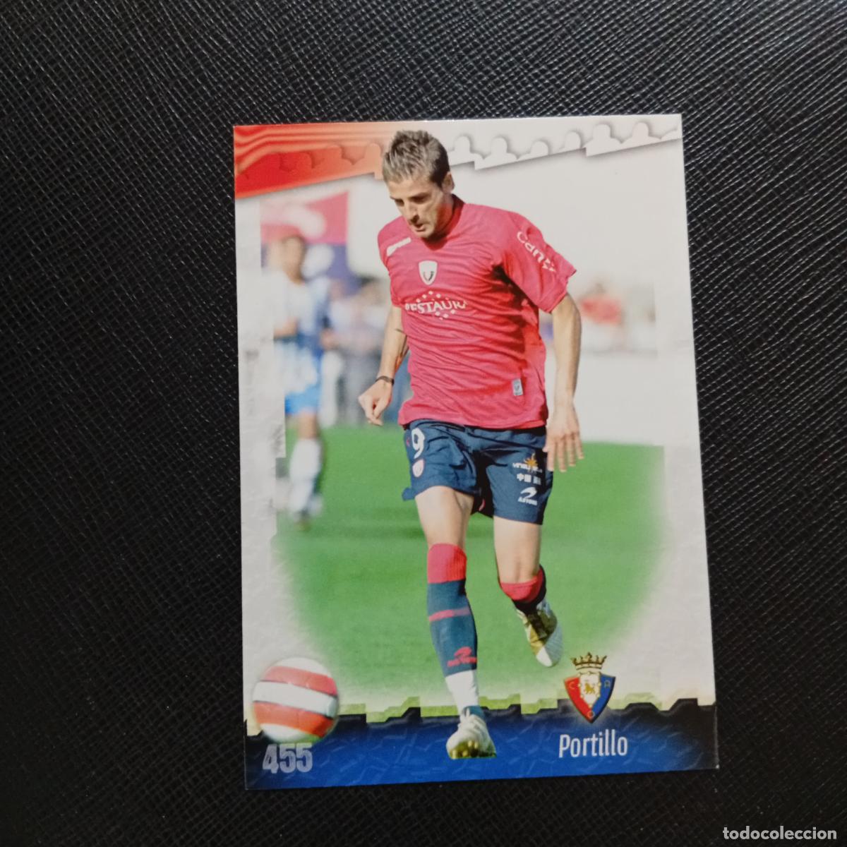 Cromos de f&uacute;tbol: 455 PORTILLO OSASUNA MUNDICROMO QUIZ GAME 2008 2009 FUTBOL 08 09 - A211 PG60