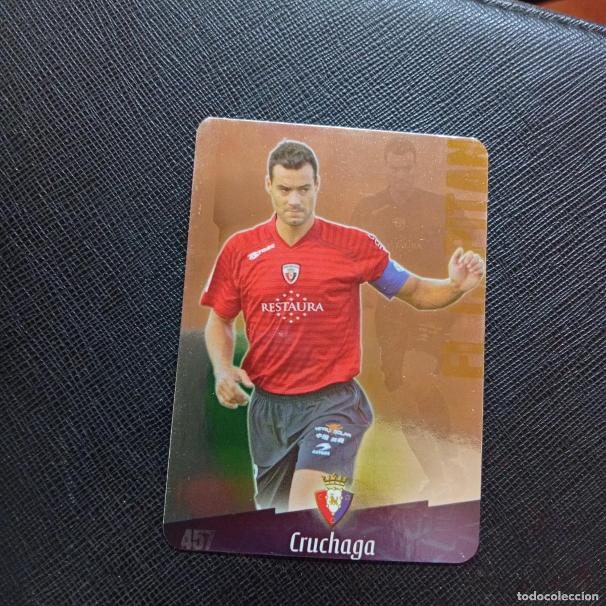 Cromos de f&uacute;tbol: 457 CHUCHAGA OSASUNA MUNDICROMO QUIZ GAME 2008 2009 FUTBOL 08 09 - A211 PG60 PUNTAS REDONDAS