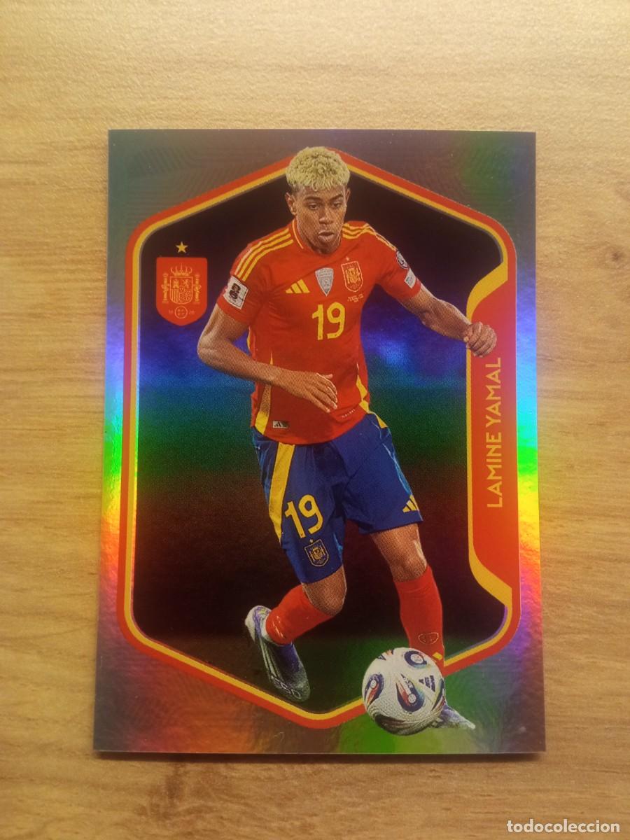 Cromos de f&uacute;tbol: Lamine Yamal, Espa&ntilde;a 2026, Carrefour Panini, cromos 50