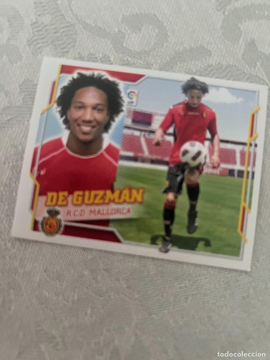 Cromos de f&uacute;tbol: DE GUZMAN MALLORCA COLOCA SIN PEGAR ESTE 2010 2011