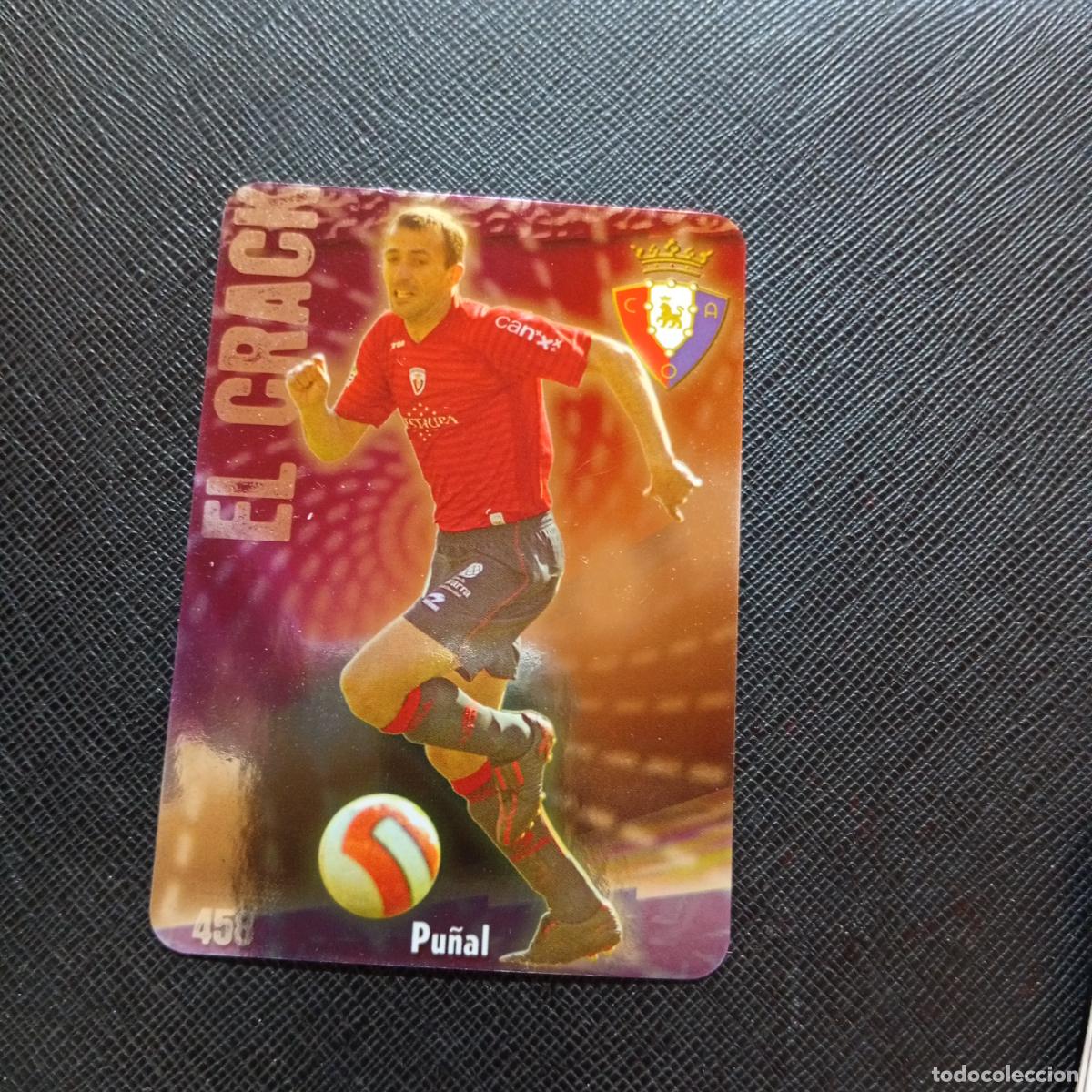 Cromos de f&uacute;tbol: 458 PU&Ntilde;AL OSASUNA MUNDICROMO QUIZ GAME 2008 2009 FUTBOL 08 09 - A211 PG61 PUNTAS REDONDAS