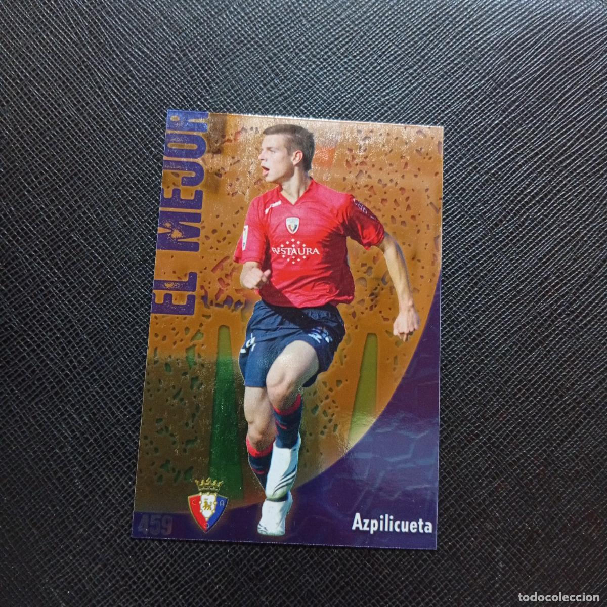 Cromos de f&uacute;tbol: 459 AZPILICUETA OSASUNA MUNDICROMO QUIZ GAME 2008 2009 FUTBOL 08 09 - A211 PG61 PUNTAS CUADRADAS