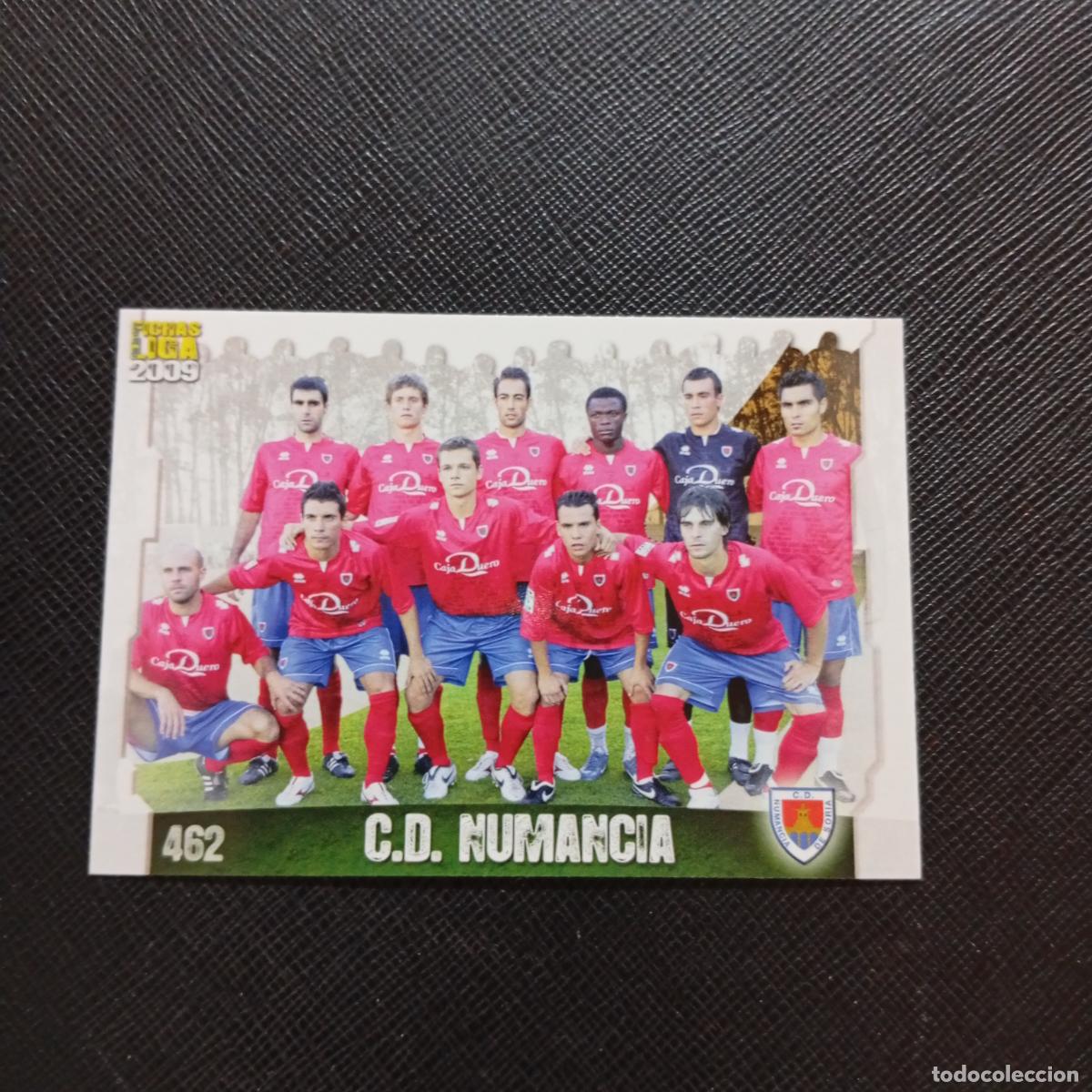 Cromos de f&uacute;tbol: 462 ALINEACION NUMANCIA MUNDICROMO QUIZ GAME 2008 2009 FUTBOL 08 09 - A211 PG61