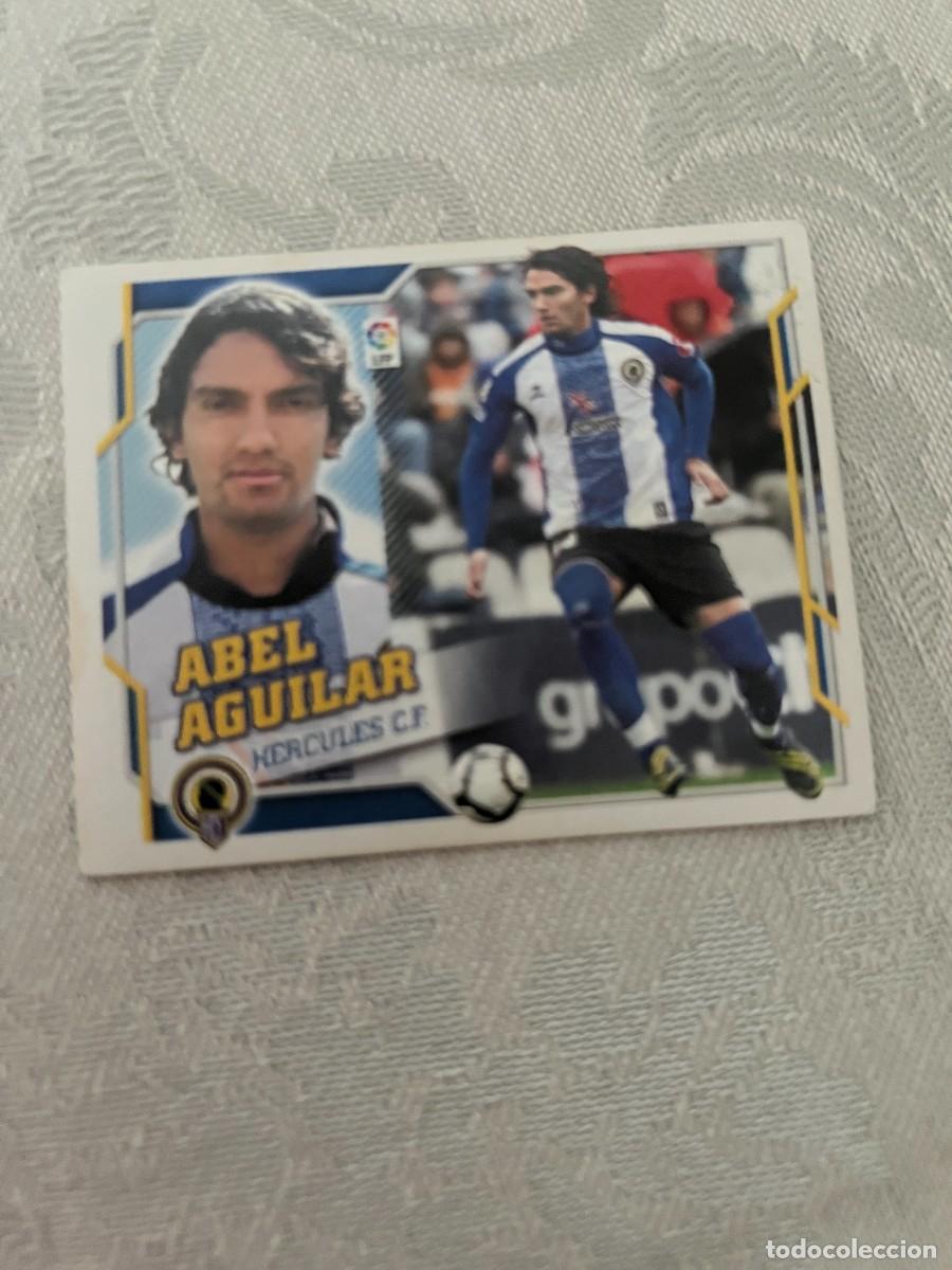 Cromos de f&uacute;tbol: ABEL AGUILAR N&deg; 9 B / H&Eacute;RCULES C.F COLOCA SIN PEGAR ESTE 2010 2011