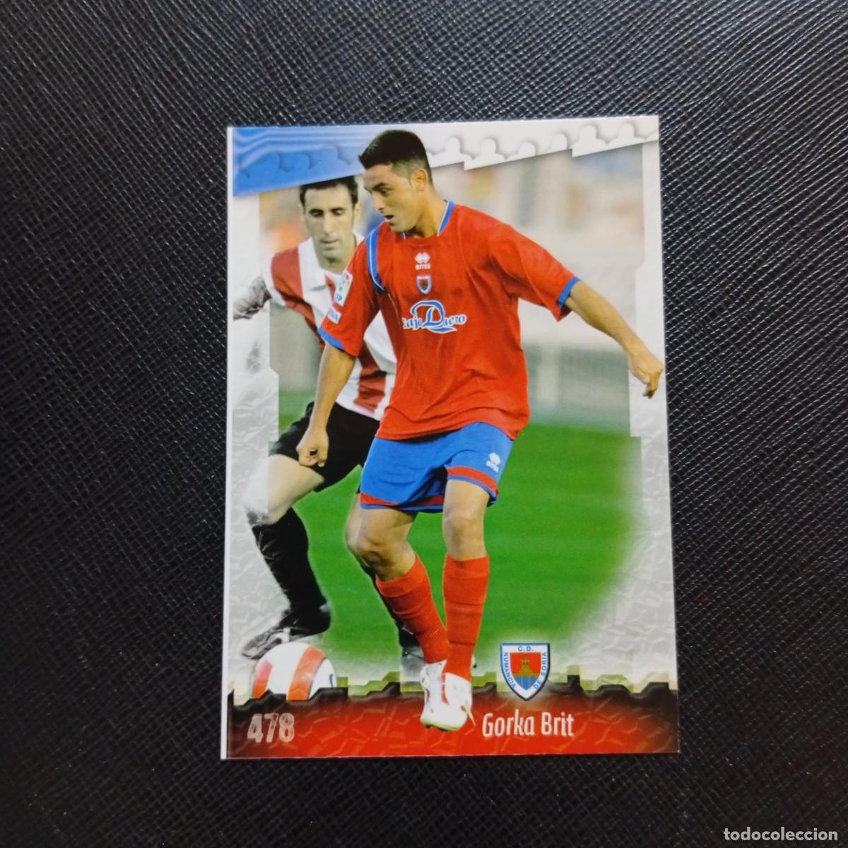 Cromos de f&uacute;tbol: 478 GORKA BRIT NUMANCIA MUNDICROMO QUIZ GAME 2008 2009 FUTBOL 08 09 - A211 PG63