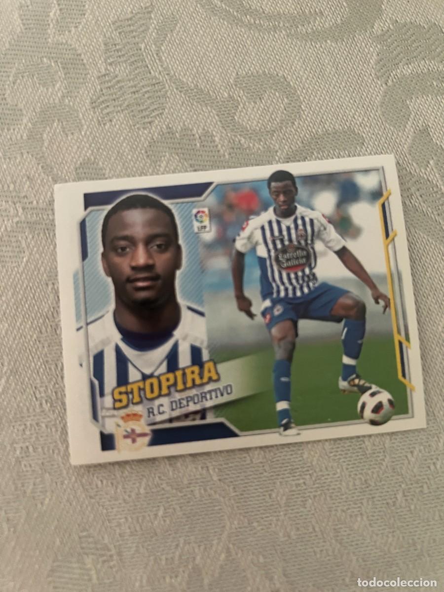 Cromos de f&uacute;tbol: STOPIRA DEPORTIVO CORU&Ntilde;A COLOCA SIN PEGAR ESTE 2010 2011