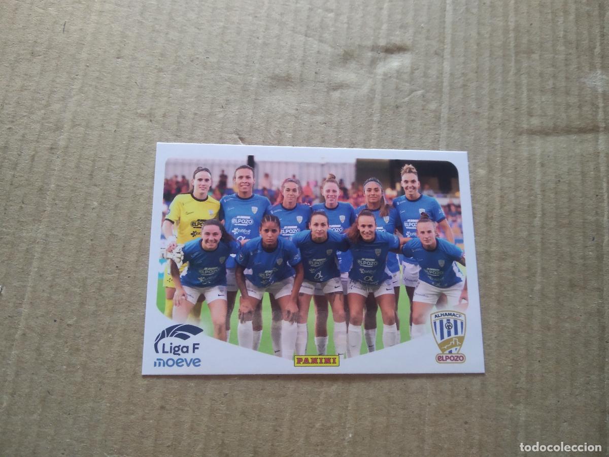 Cromos de f&uacute;tbol: 3 EQUIPO PLANTILLA ALHAMA EL POZO CROMO FUTBOL PANINI LIGA FEMENINA 2025-2026 LIGA F WOMEN 25-26