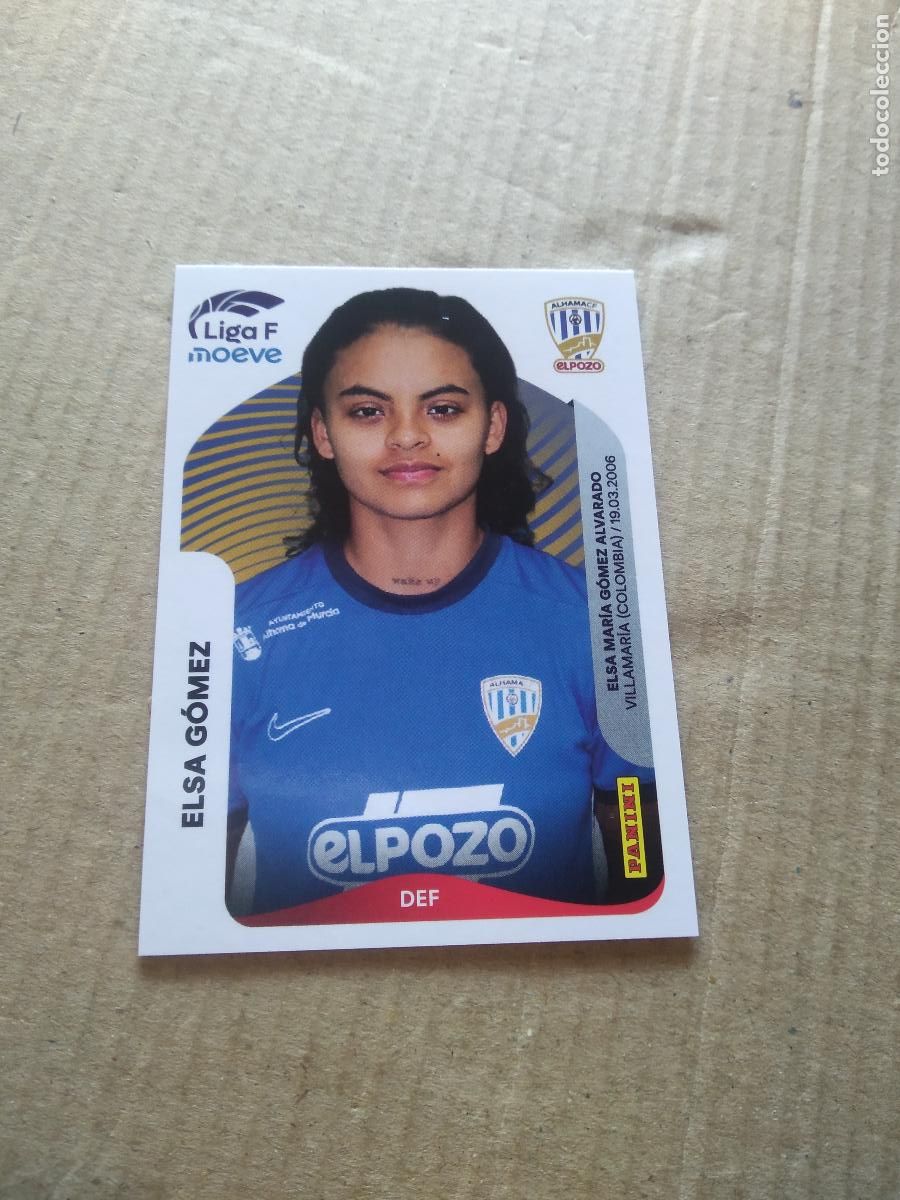 Cromos de f&uacute;tbol: 11 ELSA GOMEZ ALHAMA EL POZO CROMO FUTBOL PANINI LIGA FEMENINA 2025-2026 LIGA F WOMEN 25-26