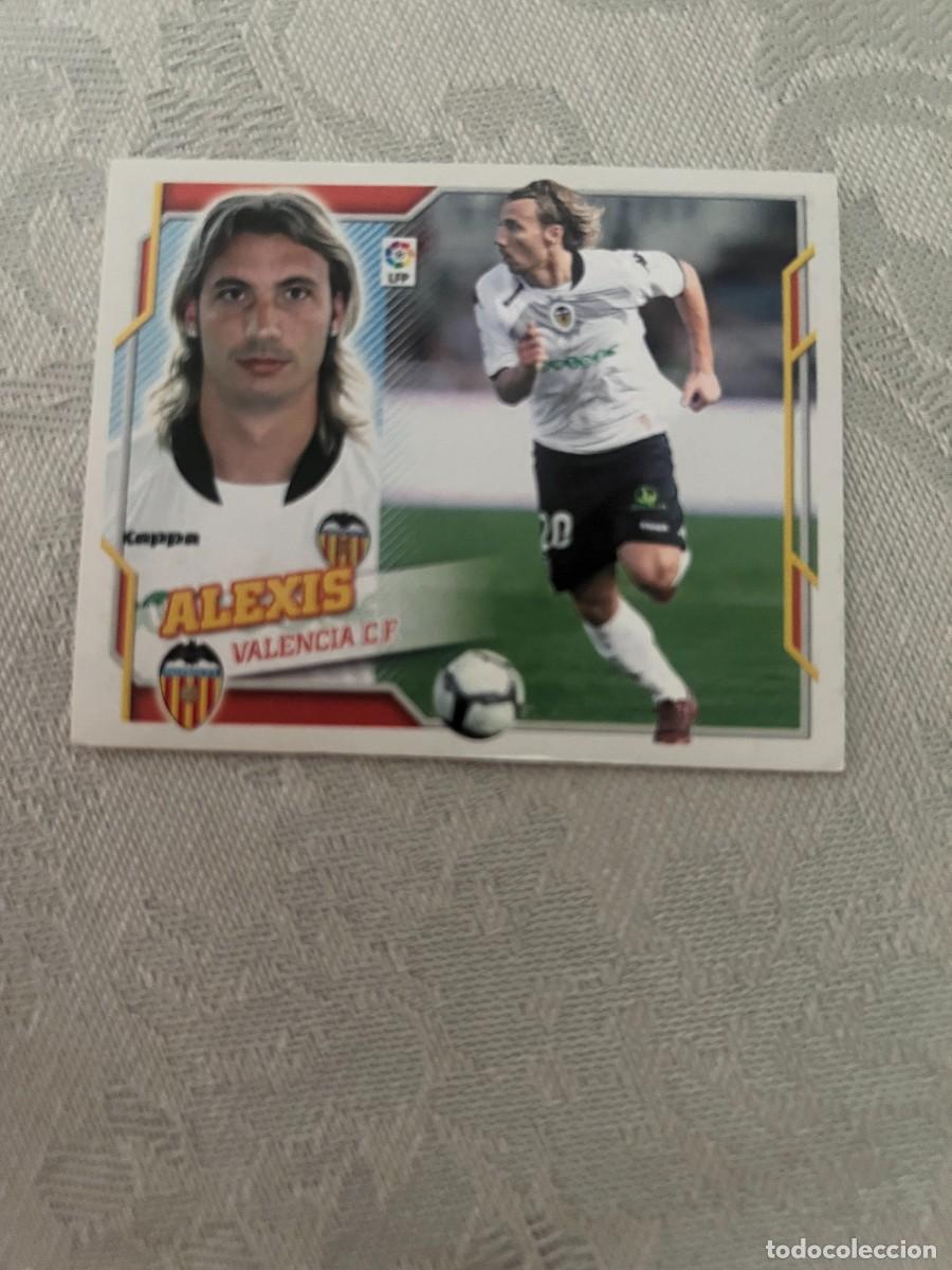 Cromos de f&uacute;tbol: ALEXIS SEVILLA F. C. COLOCA SIN PEGAR ESTE 2010 2011