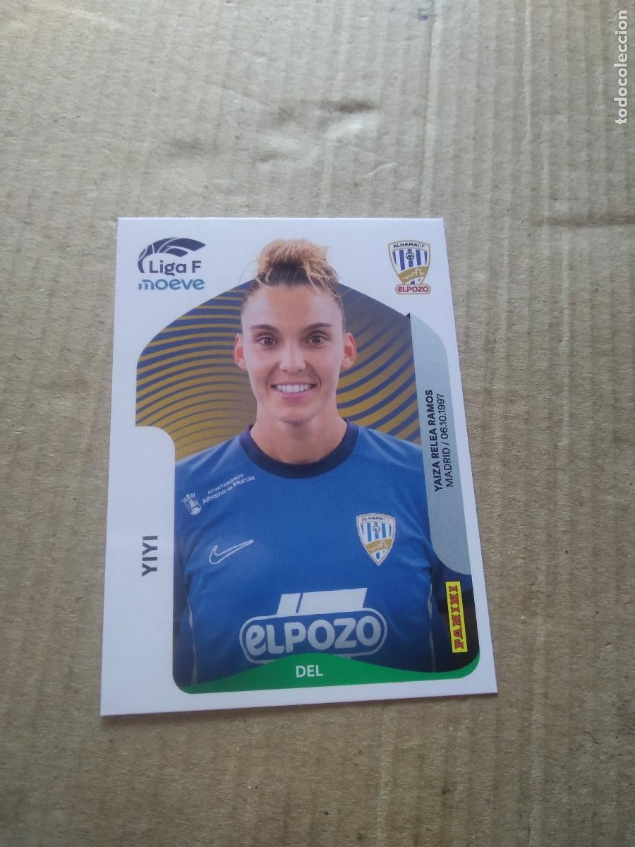 Cromos de f&uacute;tbol: 18 YIYI ALHAMA EL POZO CROMO FUTBOL PANINI LIGA FEMENINA 2025-2026 LIGA F WOMEN 25-26