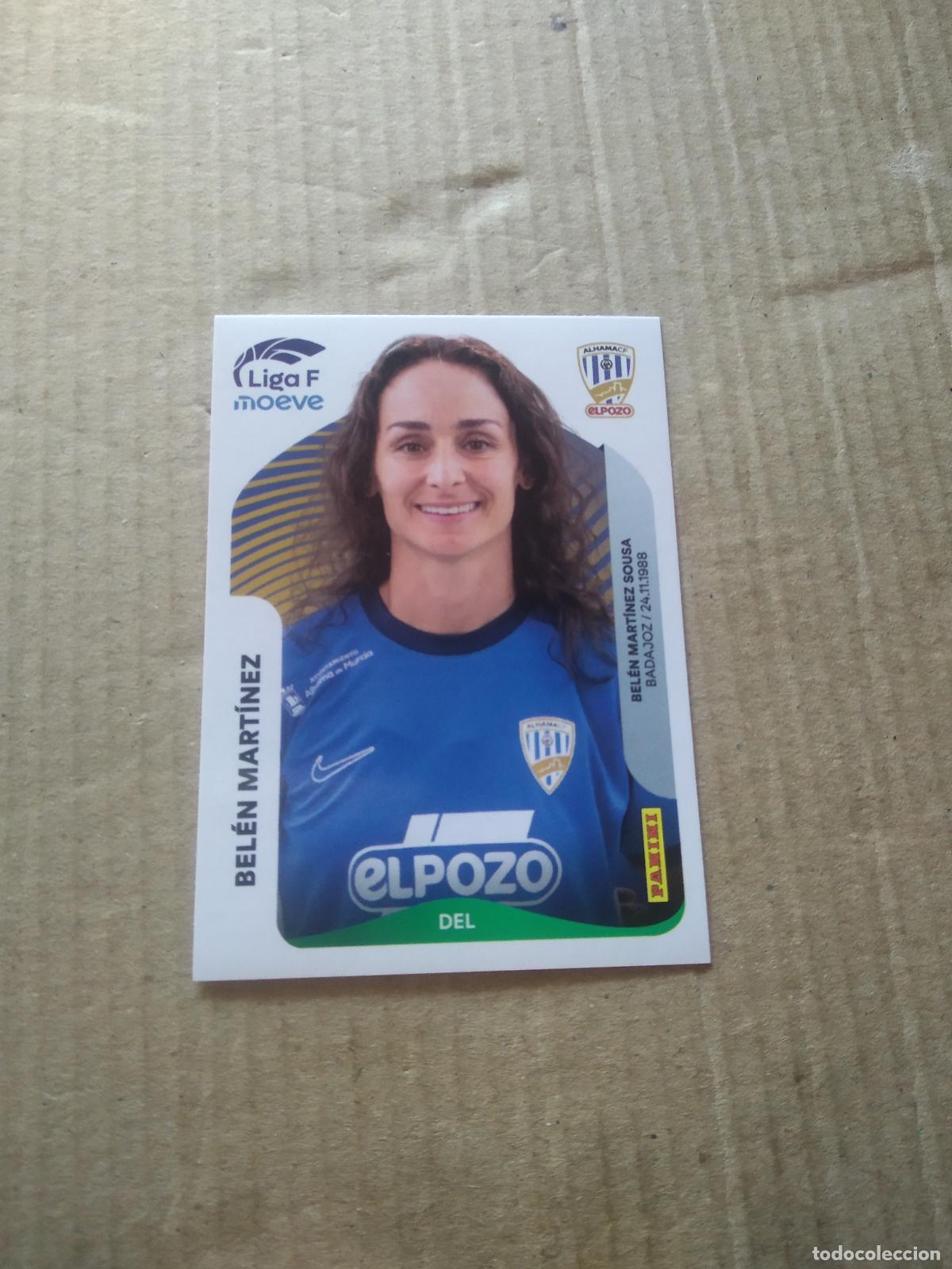 Cromos de f&uacute;tbol: 20 BELEN MARTINEZ ALHAMA EL POZO CROMO FUTBOL PANINI LIGA FEMENINA 2025-2026 LIGA F WOMEN 25-26