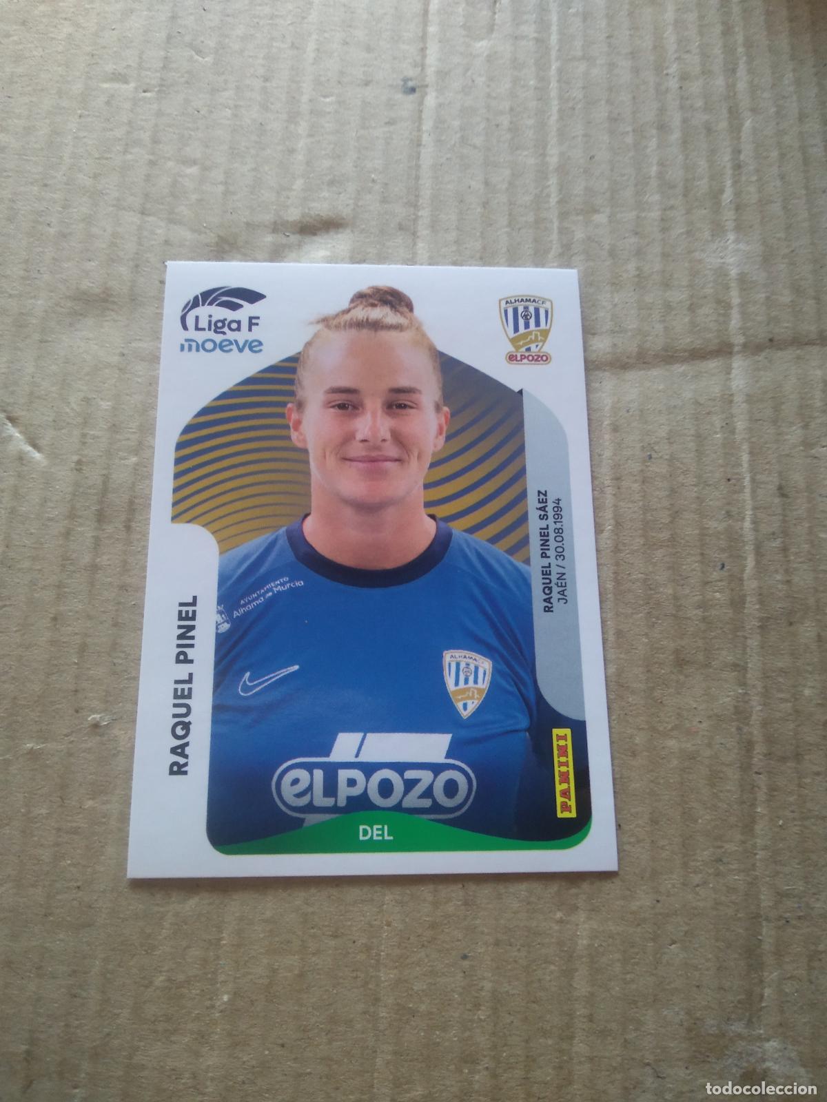 Cromos de f&uacute;tbol: 21 RAQUEL PINEL ALHAMA EL POZO CROMO FUTBOL PANINI LIGA FEMENINA 2025-2026 LIGA F WOMEN 25-26