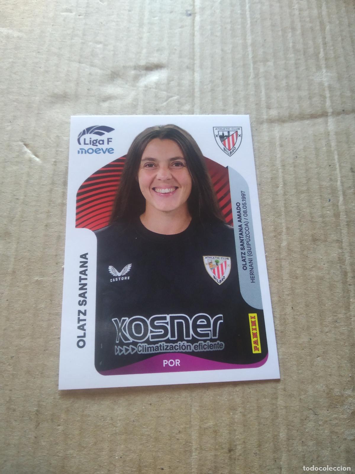 Cromos de f&uacute;tbol: 25 OLATZ SANTANA ATHLETIC CLUB BILBAO CROMO FUTBOL PANINI LIGA FEMENINA 2025-2026 LIGA F 25-26