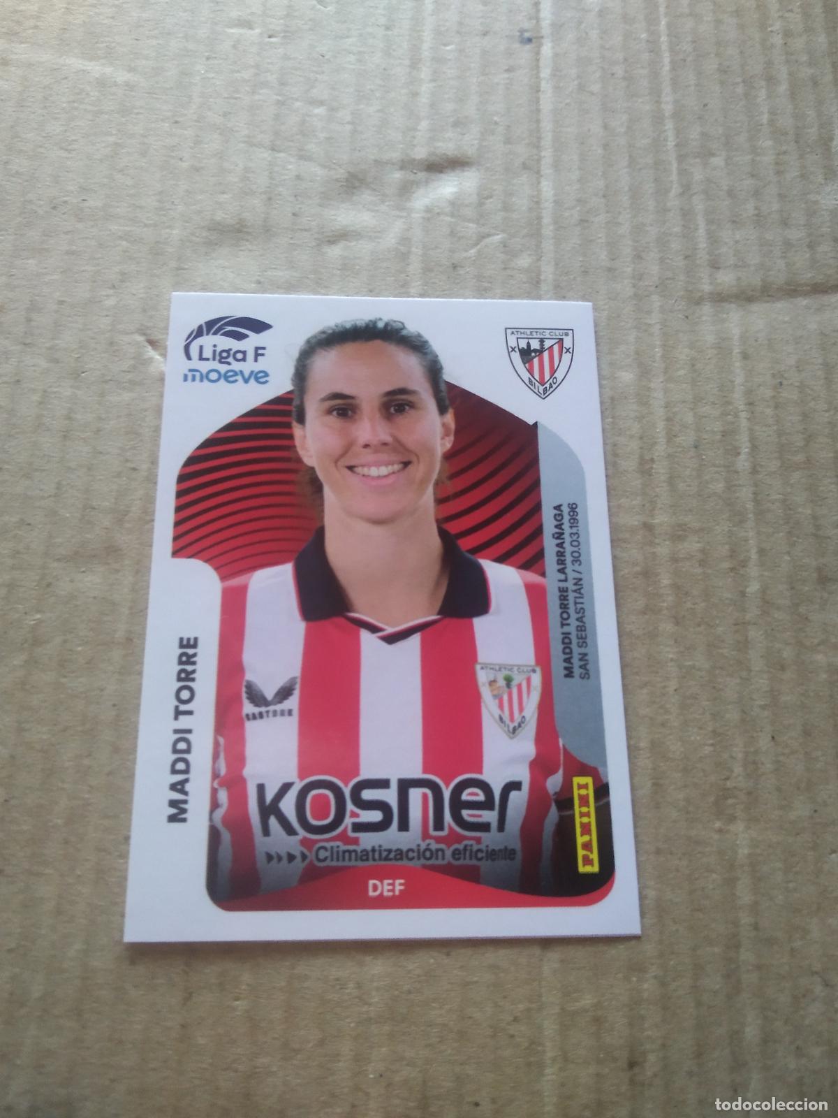 Cromos de f&uacute;tbol: 27 MADDI TORRE ATHLETIC CLUB BILBAO CROMO FUTBOL PANINI LIGA FEMENINA 2025-2026 LIGA F 25-26