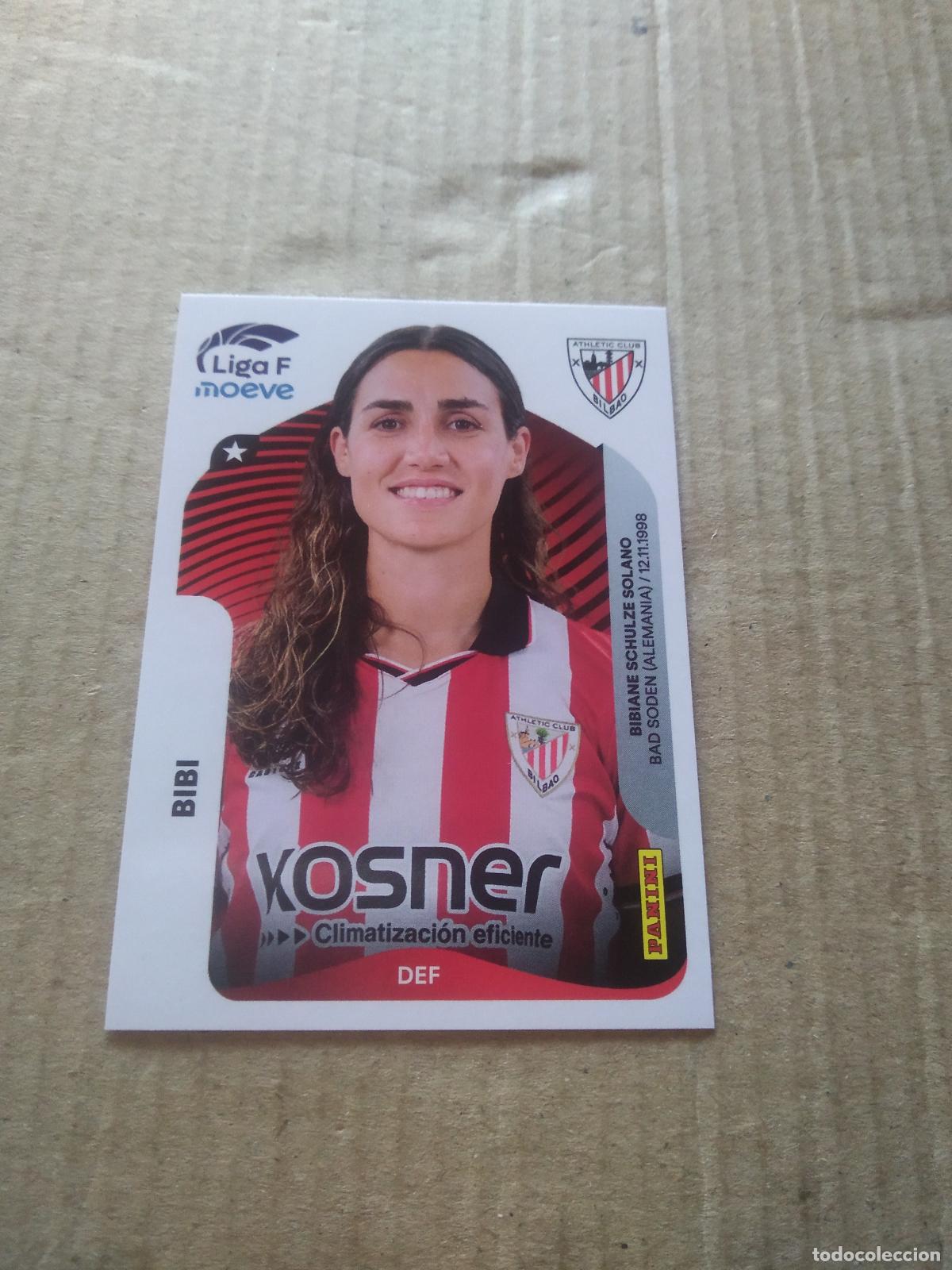 Cromos de f&uacute;tbol: 28 BIBI ATHLETIC CLUB BILBAO CROMO FUTBOL PANINI LIGA FEMENINA 2025-2026 LIGA F 25-26