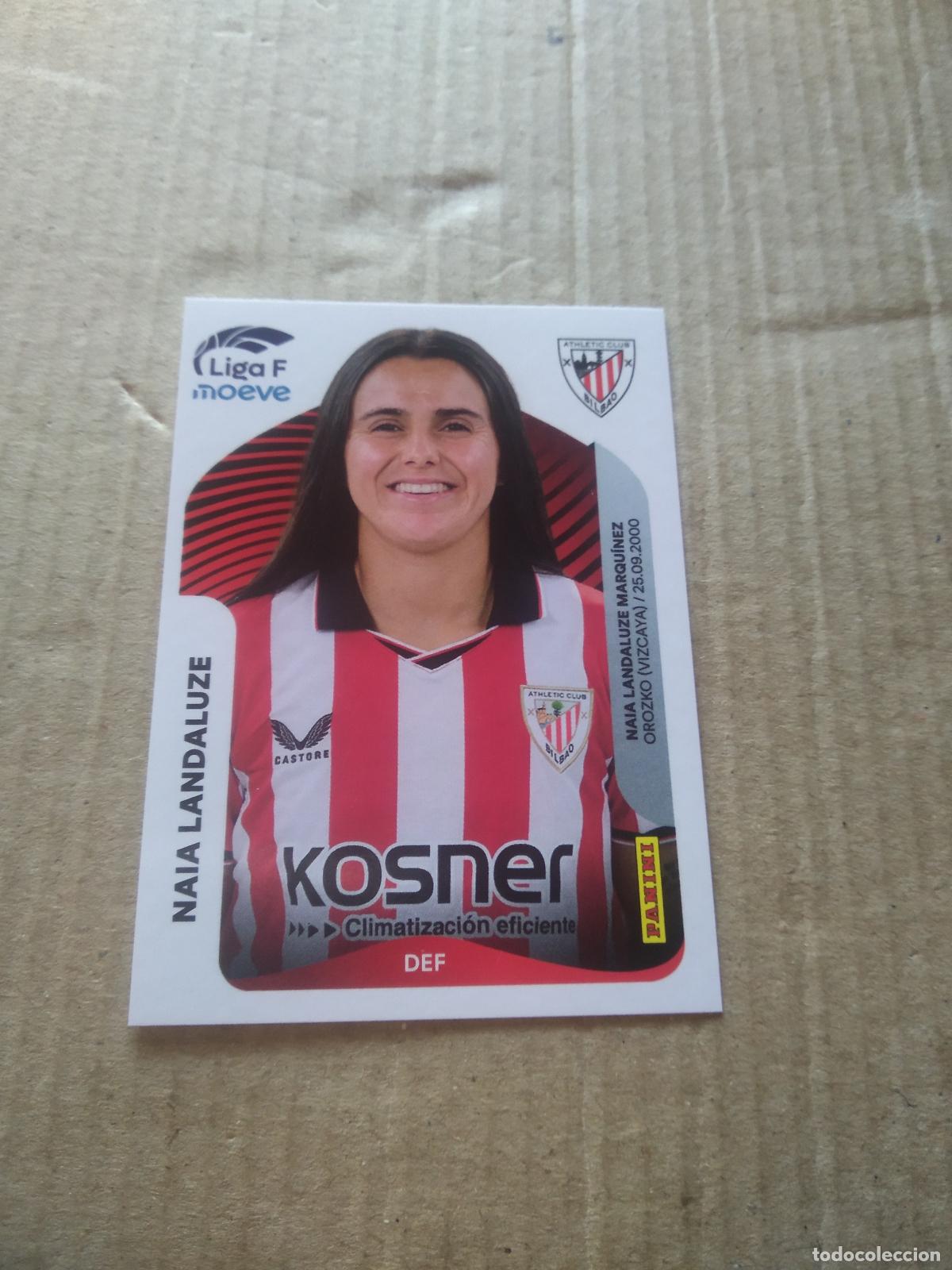 Cromos de f&uacute;tbol: 29A NAIA LANDALUZE ATHLETIC CLUB BILBAO CROMO FUTBOL PANINI LIGA FEMENINA 2025-2026 LIGA F 25-26