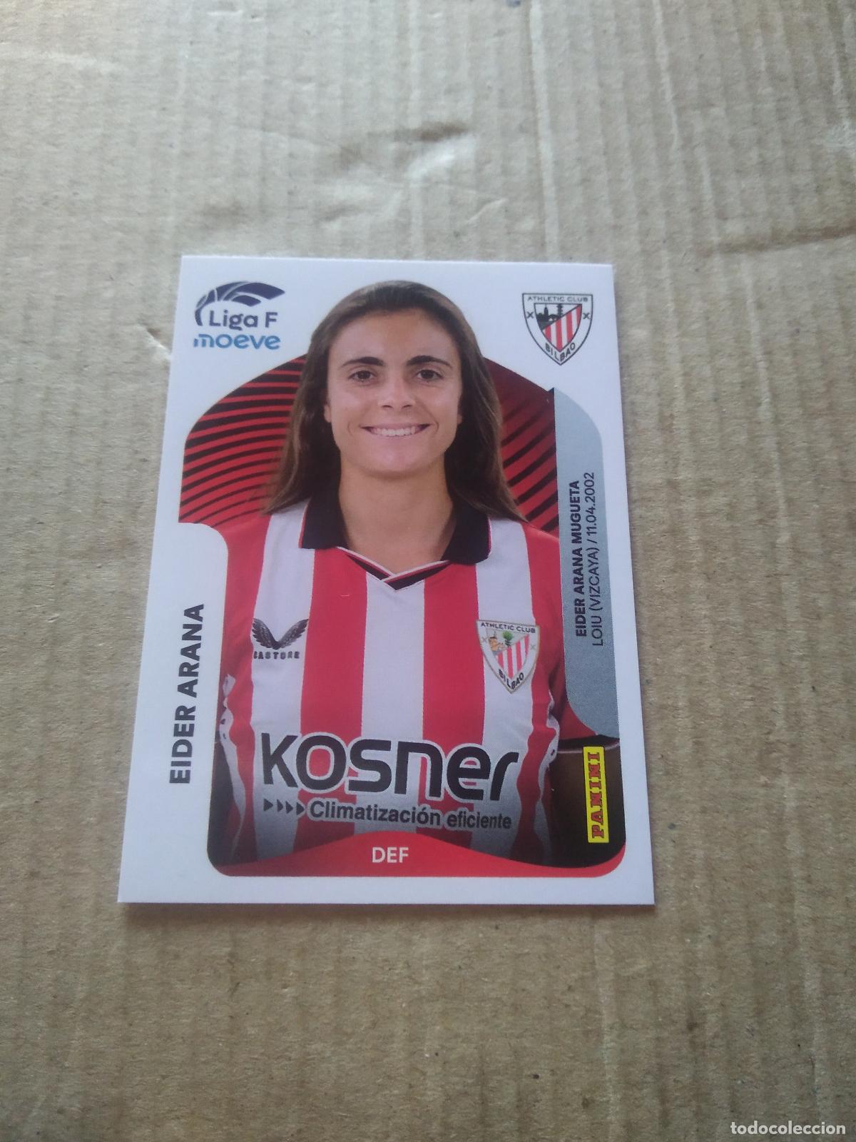 Cromos de f&uacute;tbol: 29B EIDER ARANA ATHLETIC CLUB BILBAO CROMO FUTBOL PANINI LIGA FEMENINA 2025-2026 LIGA F 25-26