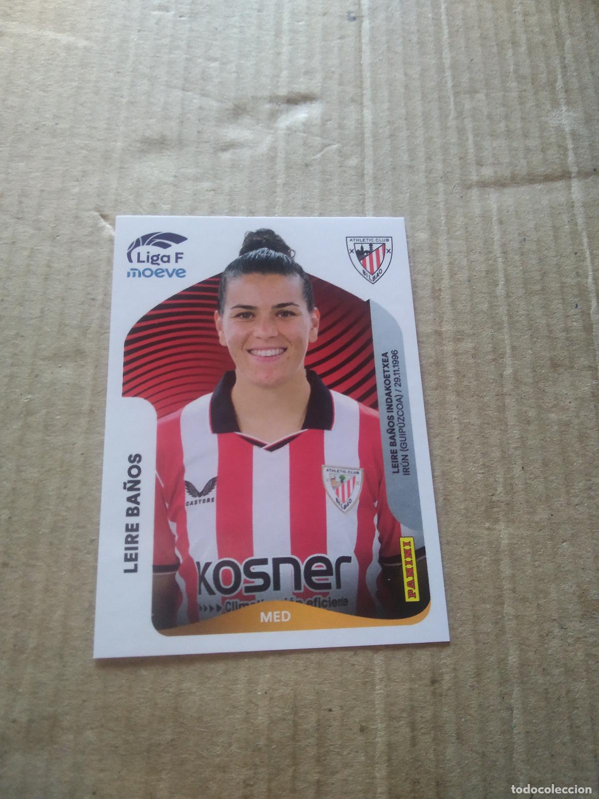 Cromos de f&uacute;tbol: 31 LEIRE BA&Ntilde;OS ATHLETIC CLUB BILBAO CROMO FUTBOL PANINI LIGA FEMENINA 2025-2026 LIGA F 25-26