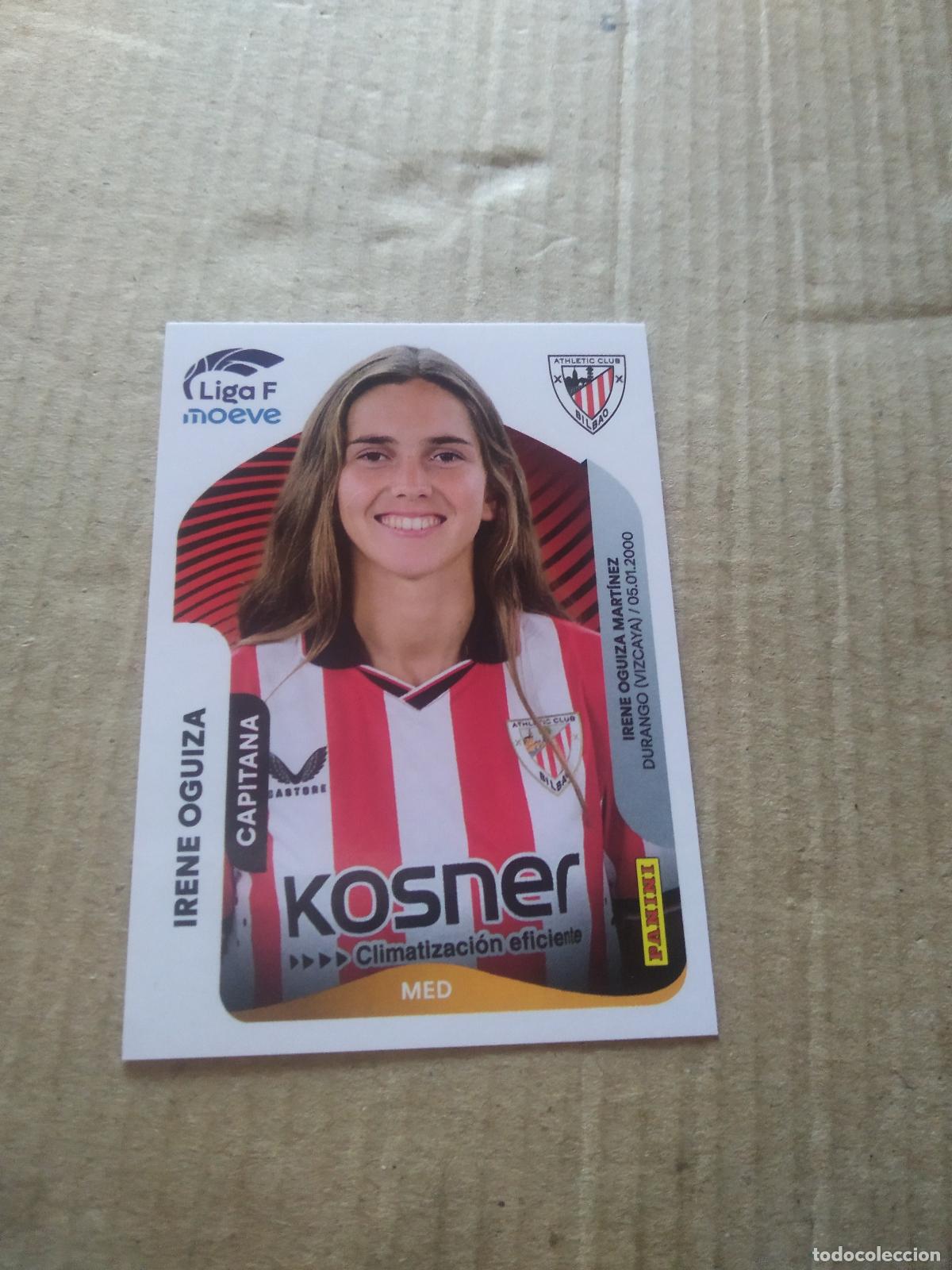 Cromos de f&uacute;tbol: 32 IRENE OGUIZA ATHLETIC CLUB BILBAO CROMO FUTBOL PANINI LIGA FEMENINA 2025-2026 LIGA F 25-26