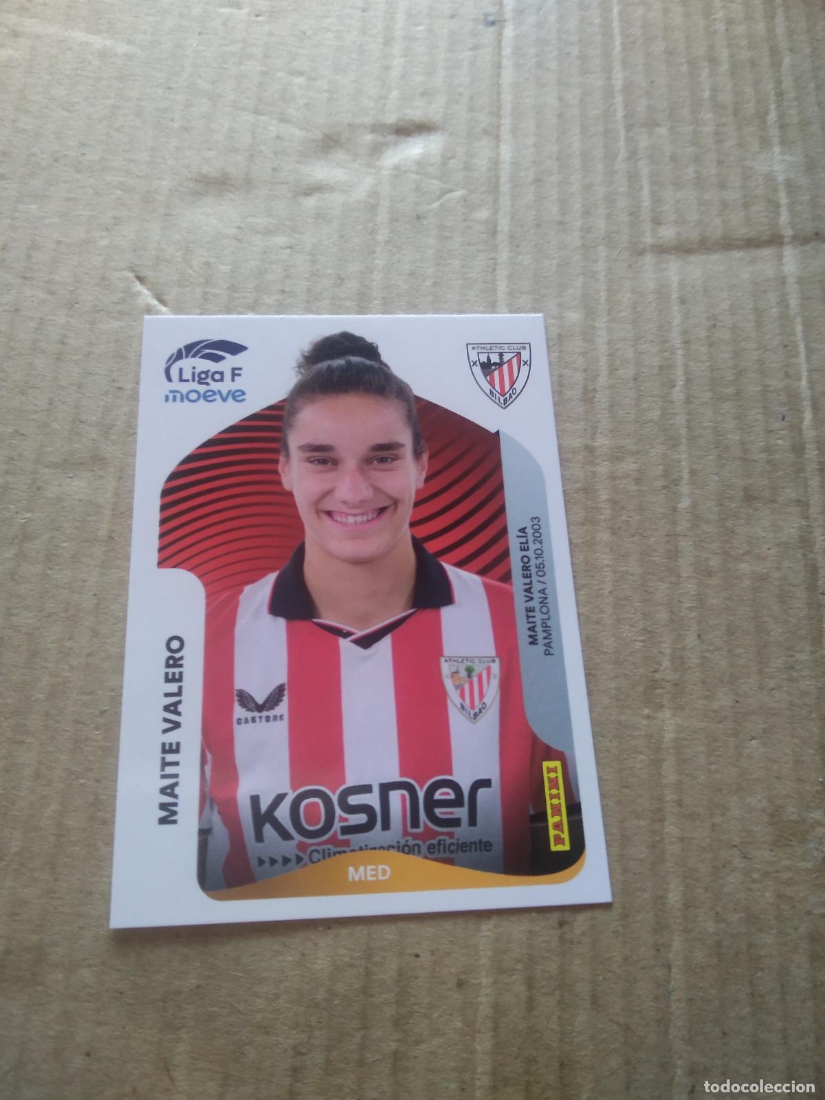 Cromos de f&uacute;tbol: 33 MAITE VALERO ATHLETIC CLUB BILBAO CROMO FUTBOL PANINI LIGA FEMENINA 2025-2026 LIGA F 25-26