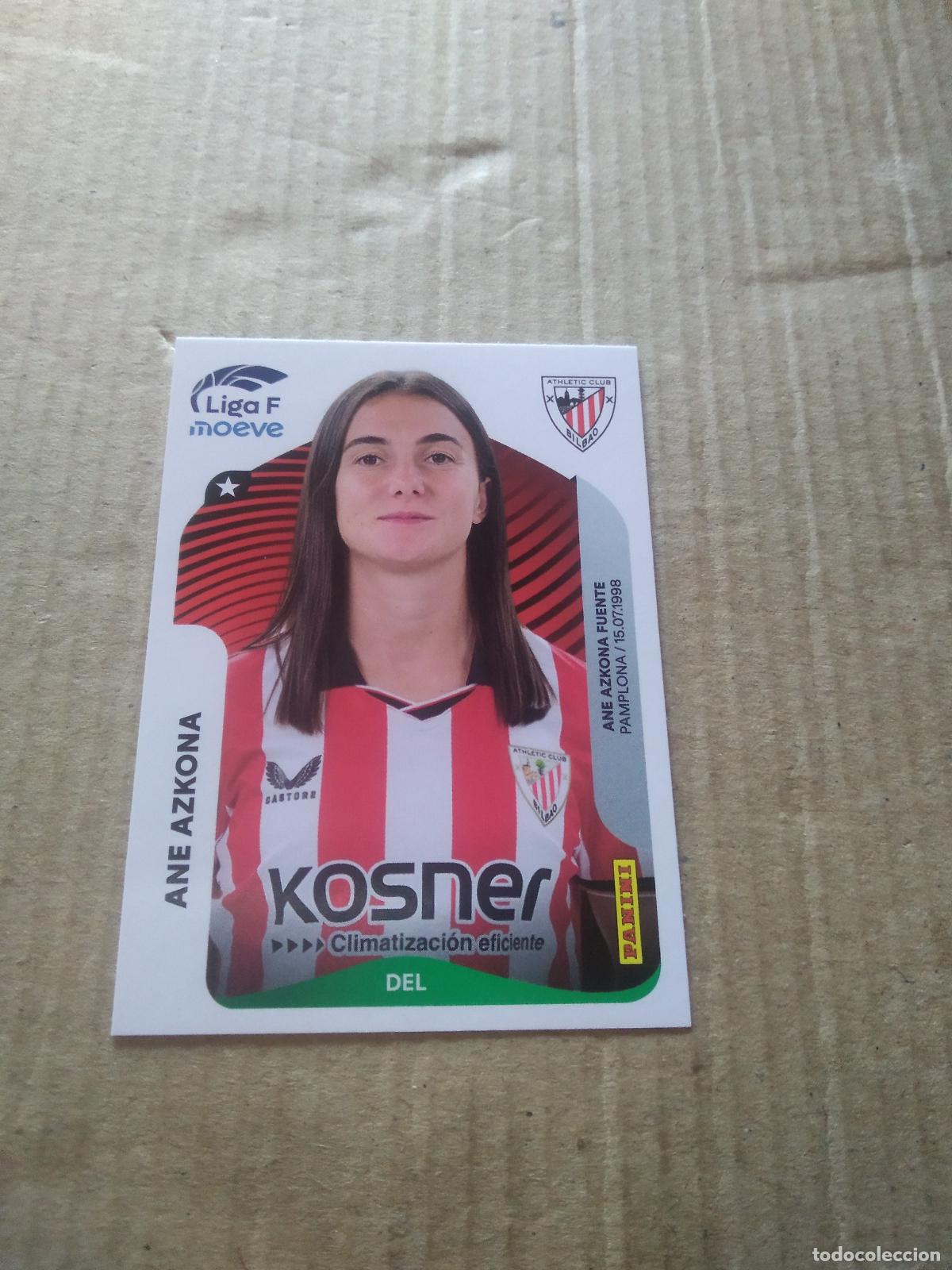 Cromos de f&uacute;tbol: 36 ANE AZKONA ATHLETIC CLUB BILBAO CROMO FUTBOL PANINI LIGA FEMENINA 2025-2026 LIGA F 25-26