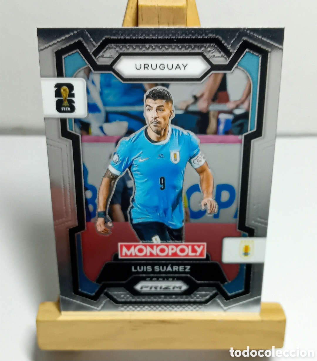 Cromos de f&uacute;tbol: LUIS SUAREZ 2026 URUGUAY MONOPOLY PRIZM PANINI.