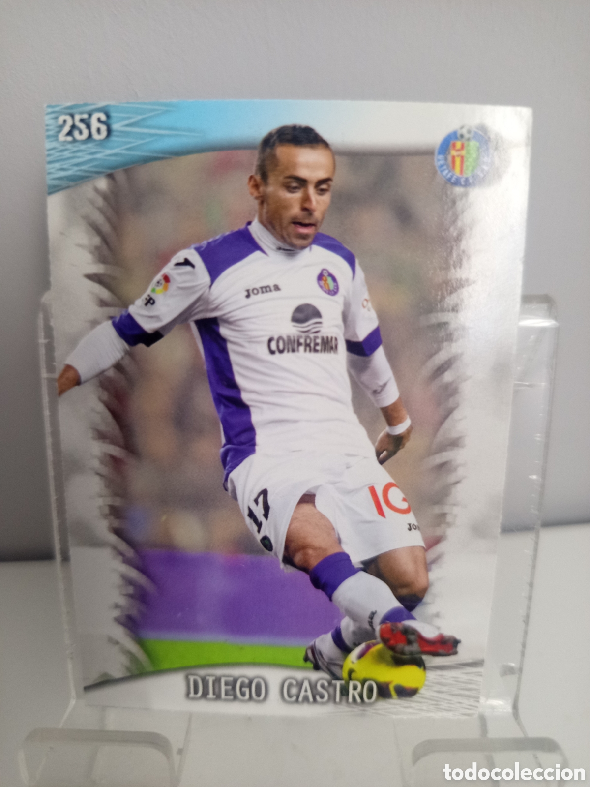 Cartes &agrave; collectionner de Football: ❇️ CROMO CARD ⚽ DIEGO CASTRO GETAFE 256 FICHAS LIGA QUIZ GAME 2014 13 14 2013 2014 MUNDICROMO ❇️